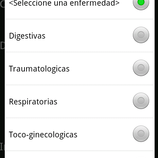Selección de enfermedad